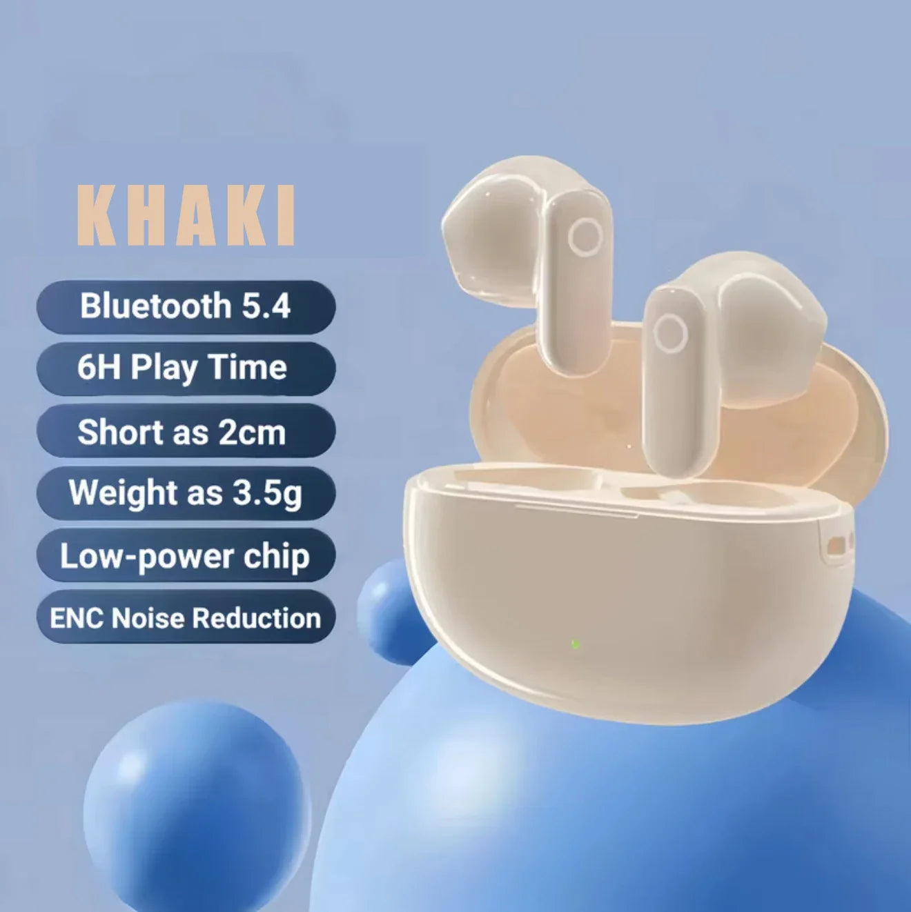 True Wireless Bluetooth Earphones