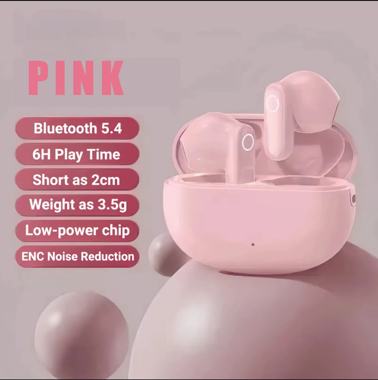 True Wireless Bluetooth Earphones