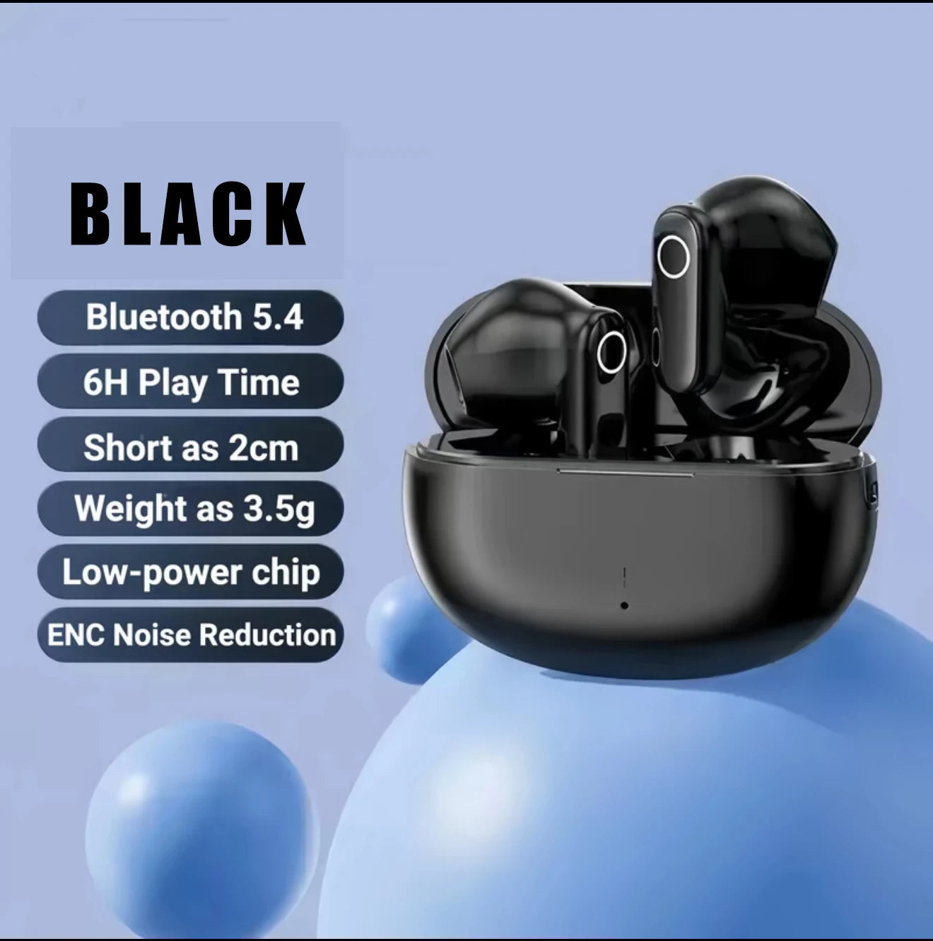True Wireless Bluetooth Earphones