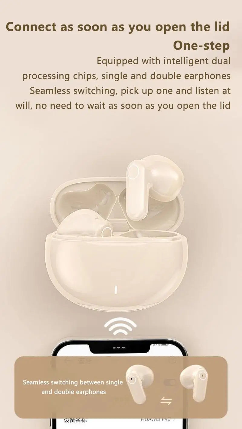 True Wireless Bluetooth Earphones