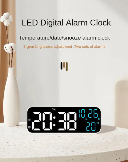 Digital LED Alarm Clock