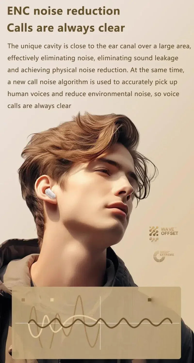 True Wireless Bluetooth Earphones