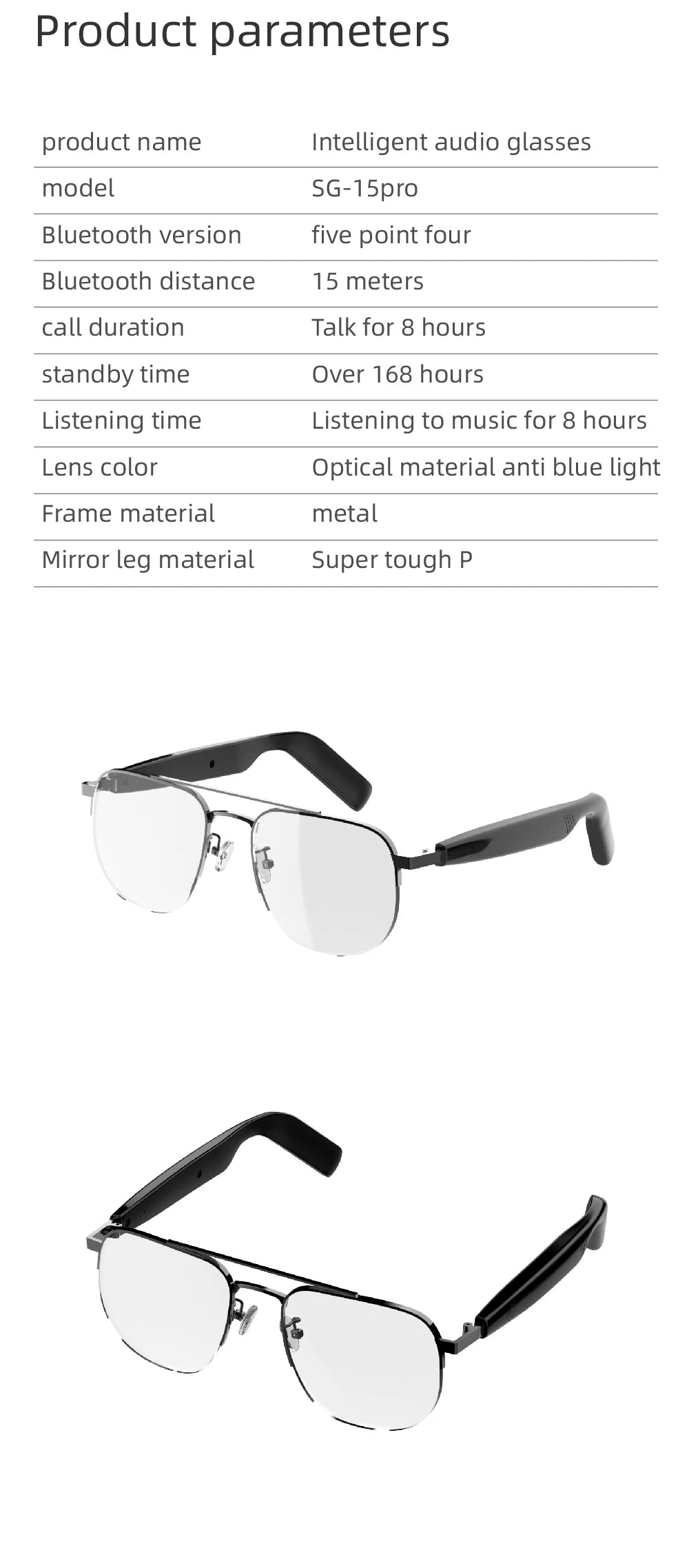 Pro Smart Audio Glasses