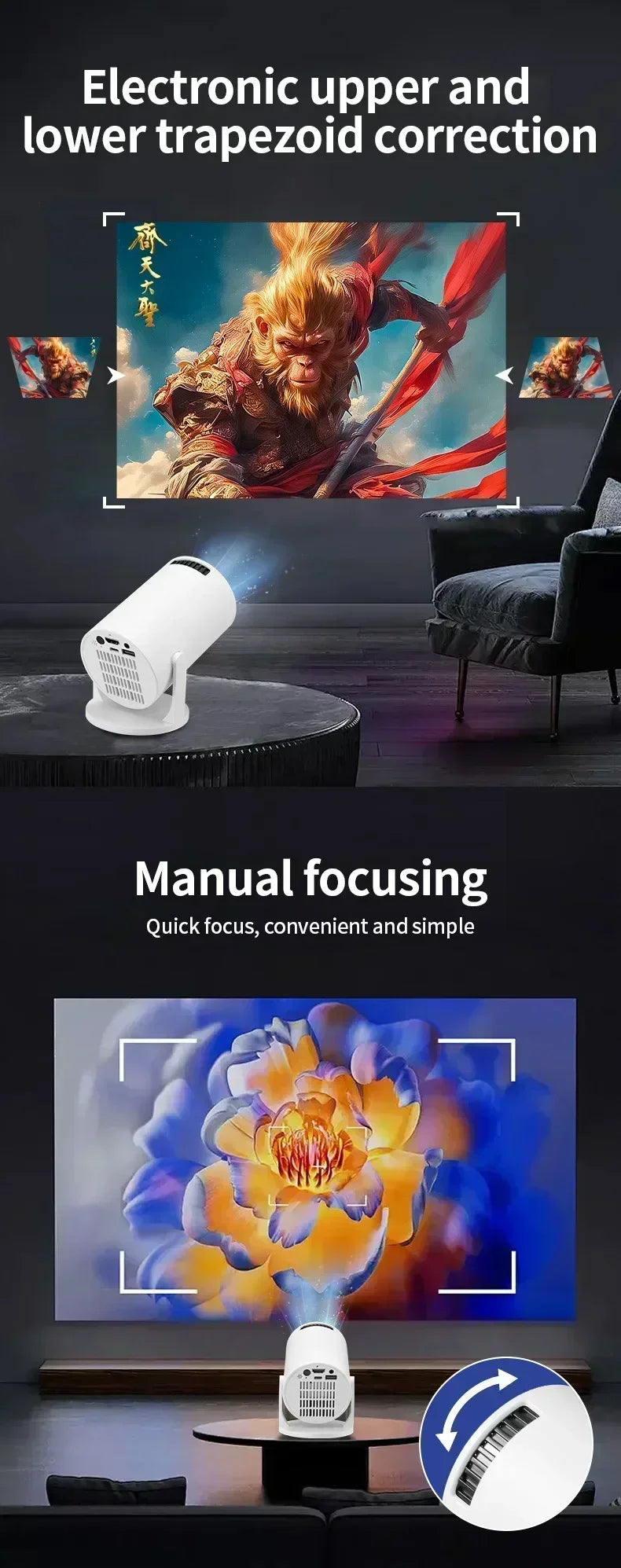Portable Movie Projector