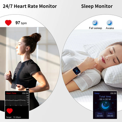 Smart Fitness Tracker Watch