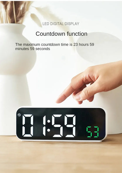 Digital LED Alarm Clock