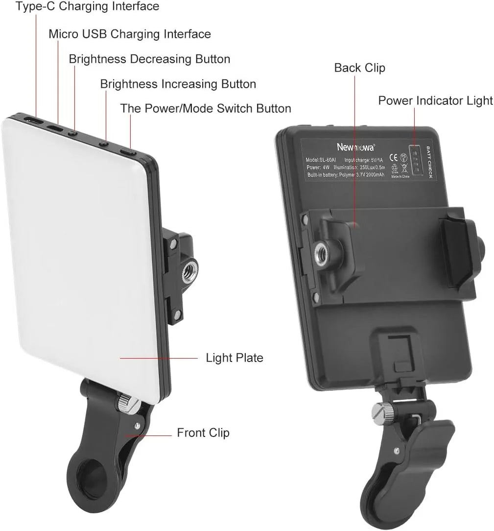 Clip-On Selfie Light