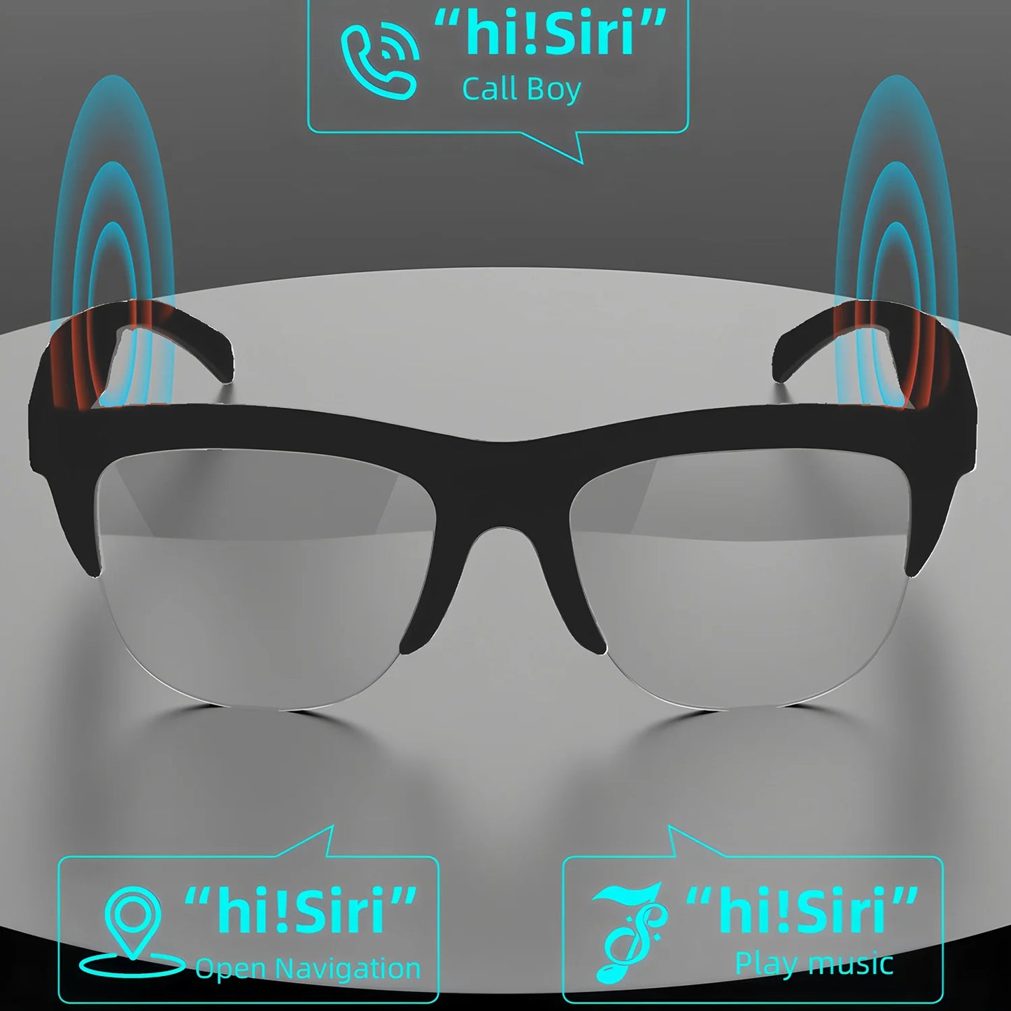 Wireless Bluetooth Audio Sunglasses