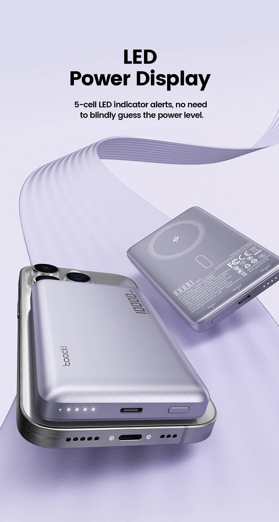Magnetic Power Bank 10000mAh