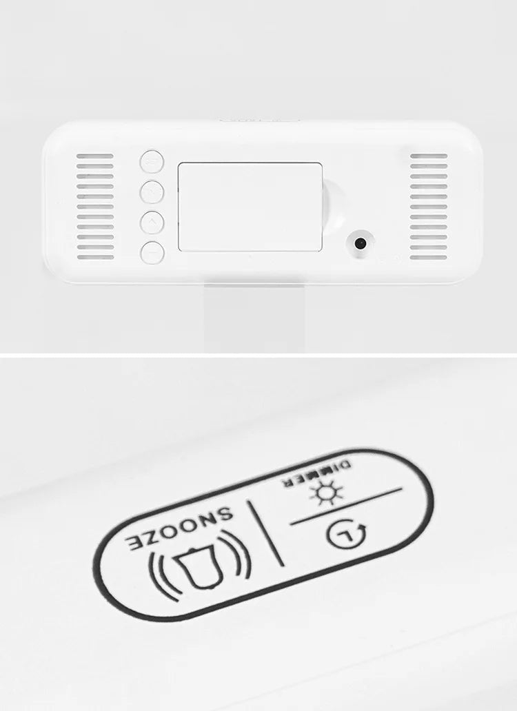 Digital LED Alarm Clock