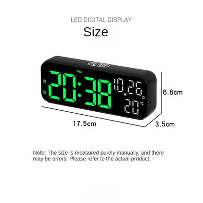 Digital LED Alarm Clock