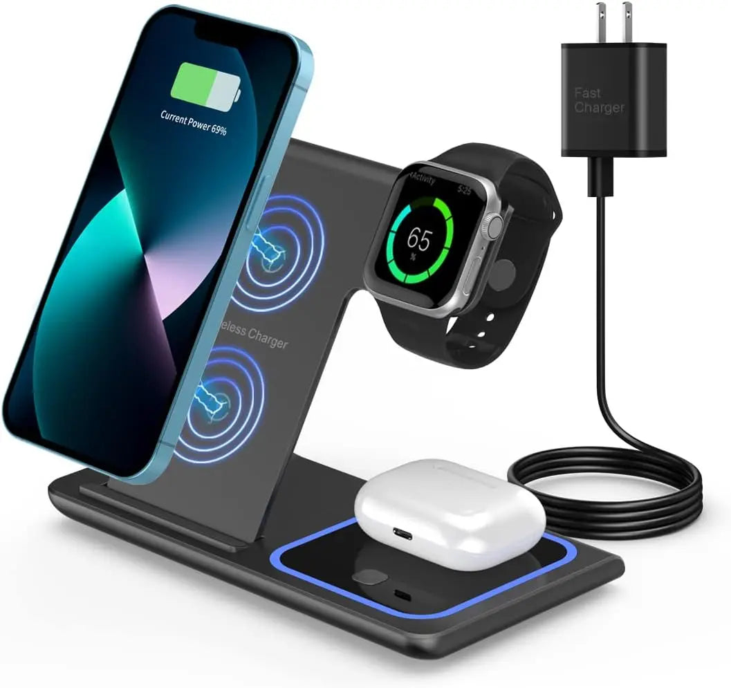 3-in-1 Wireless Charging Stand