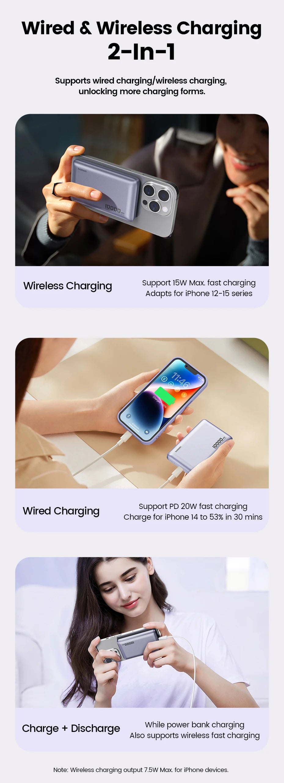 Magnetic Power Bank 10000mAh