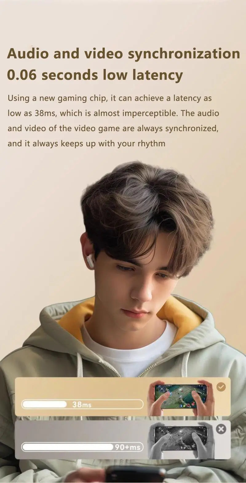 True Wireless Bluetooth Earphones
