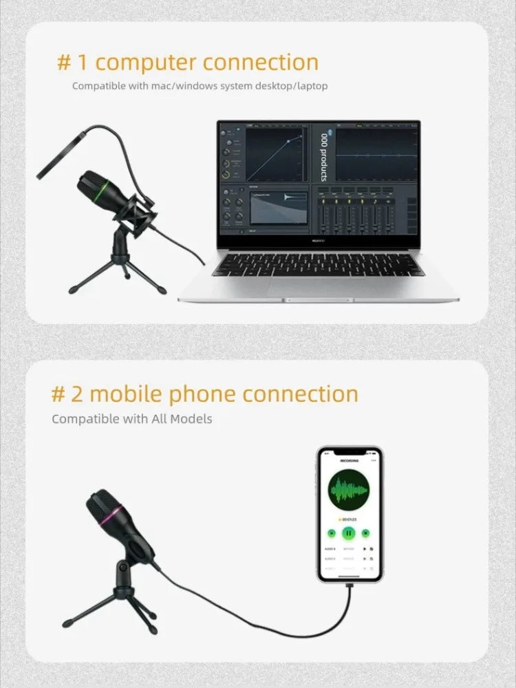 Professional Desktop Microphone