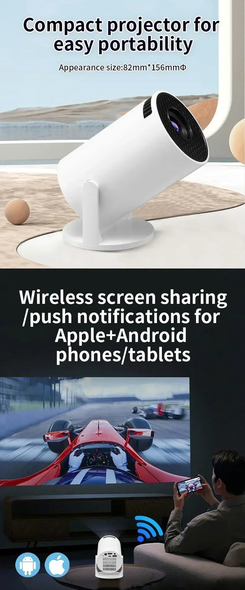 Portable Movie Projector