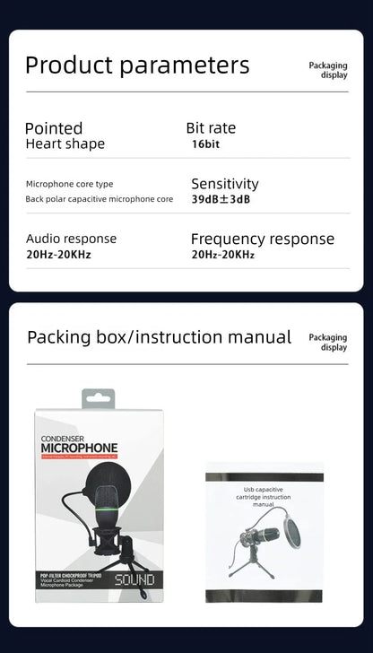 Professional Desktop Microphone