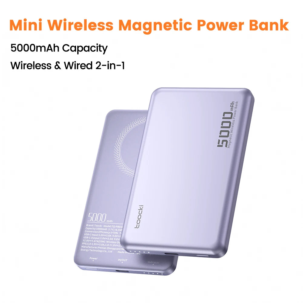 Magnetic Power Bank 10000mAh