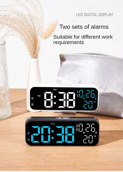 Digital LED Alarm Clock