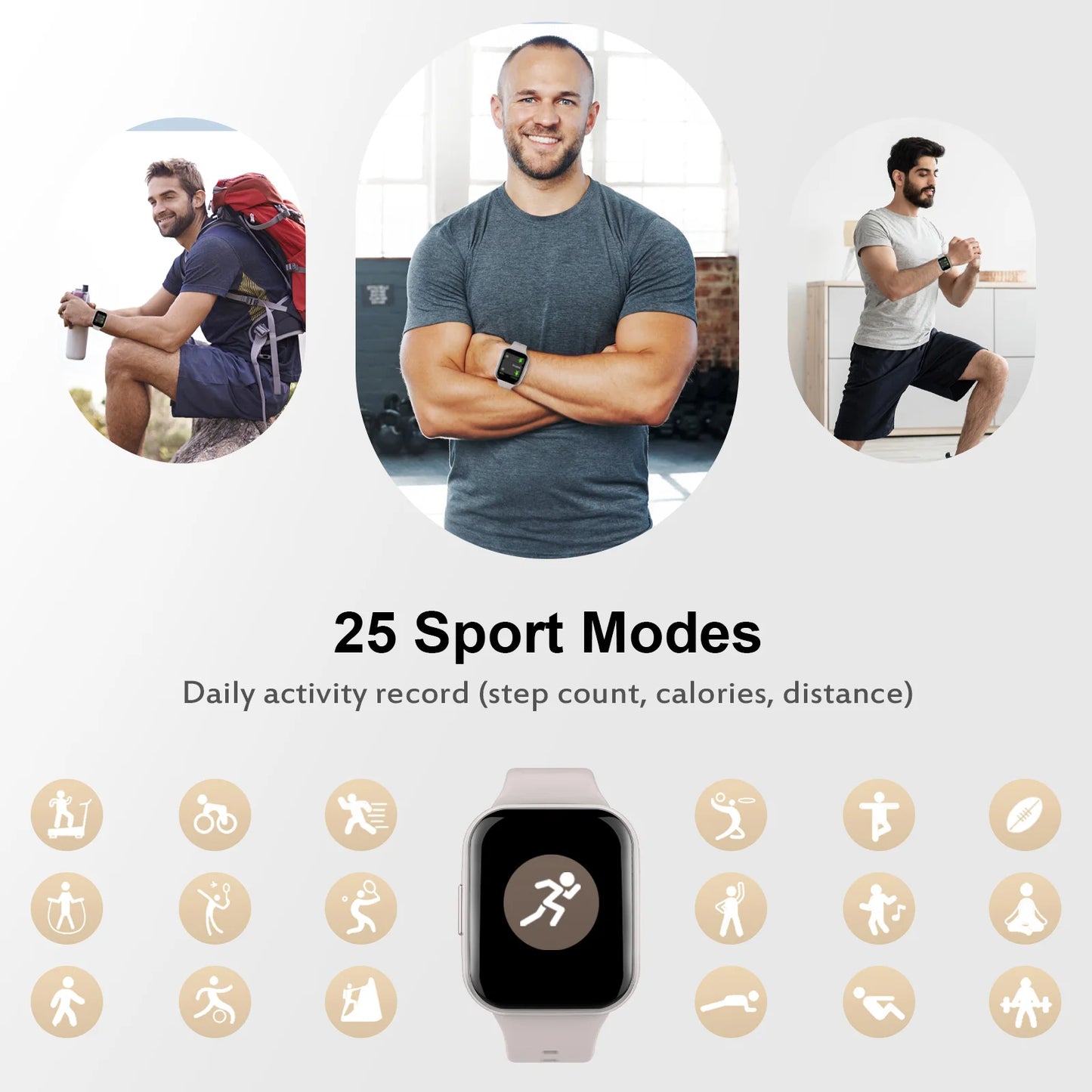 Smart Fitness Tracker Watch