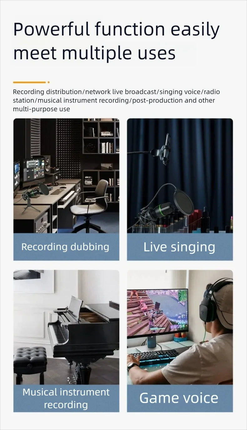 Professional Desktop Microphone