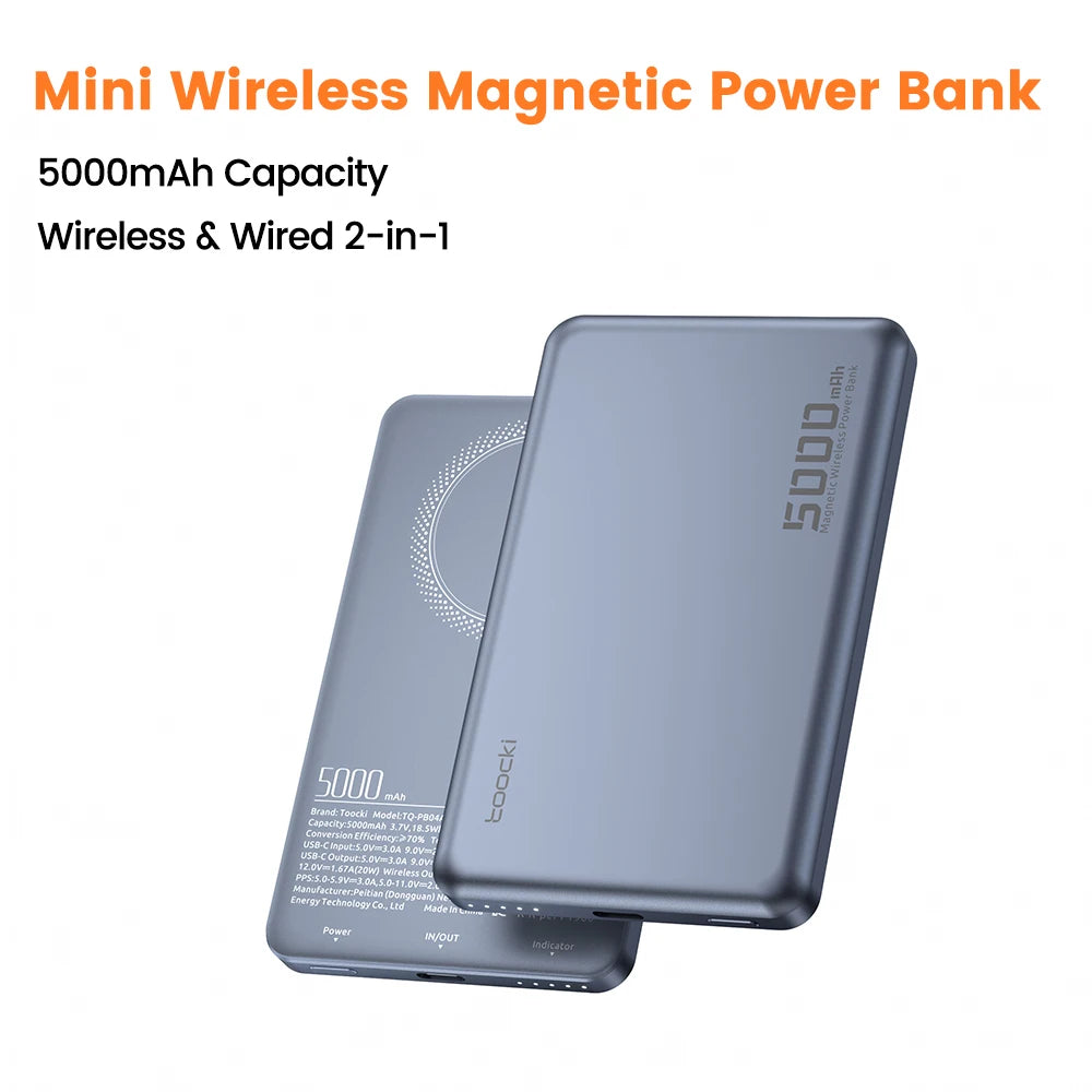 Magnetic Power Bank 10000mAh