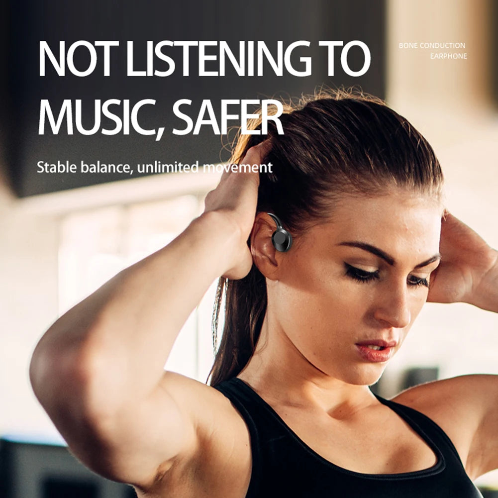 Bone Conduction Wireless Headphones