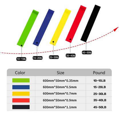 Resistance Exercise Bands Set