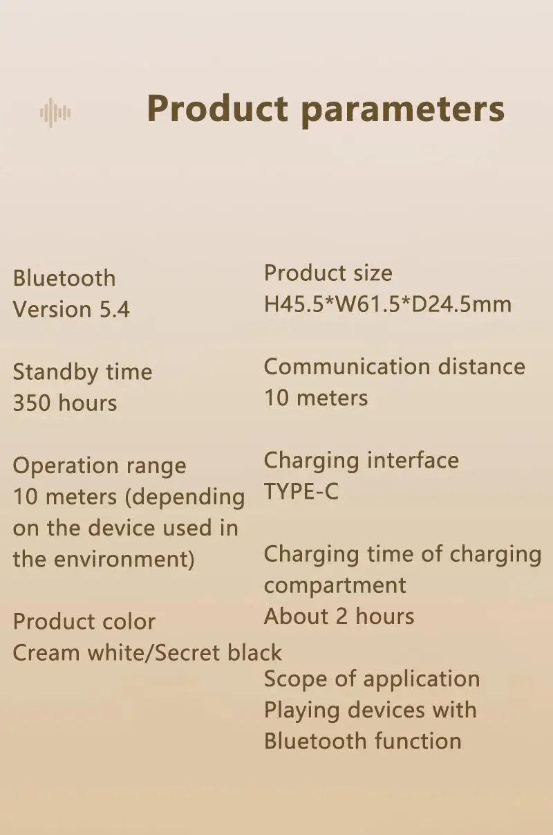 True Wireless Bluetooth Earphones
