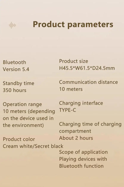 True Wireless Bluetooth Earphones