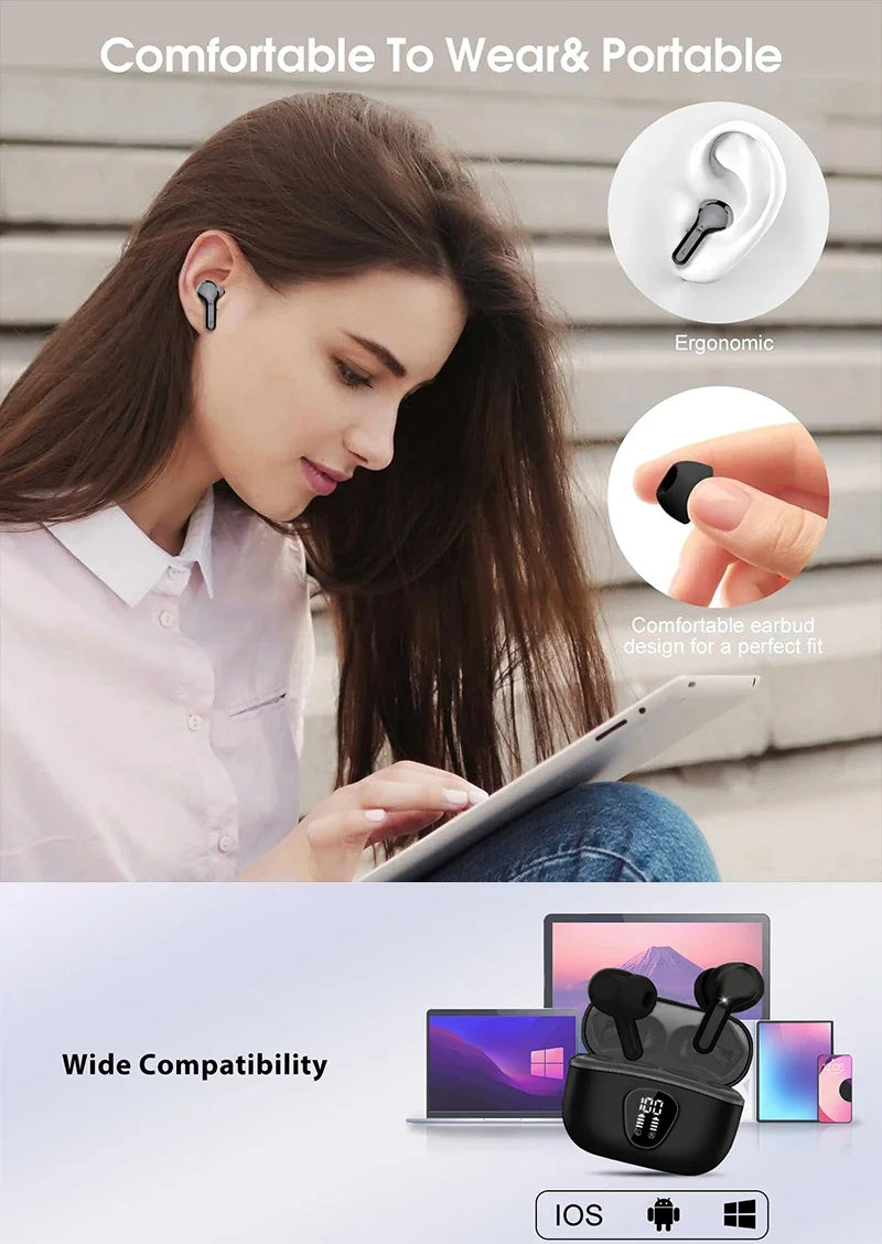 Wireless Bluetooth Earbuds