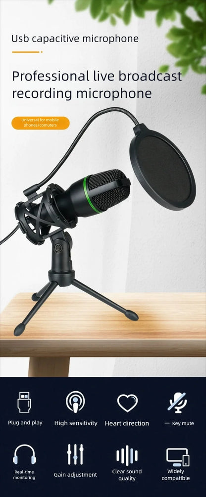 Professional Desktop Microphone