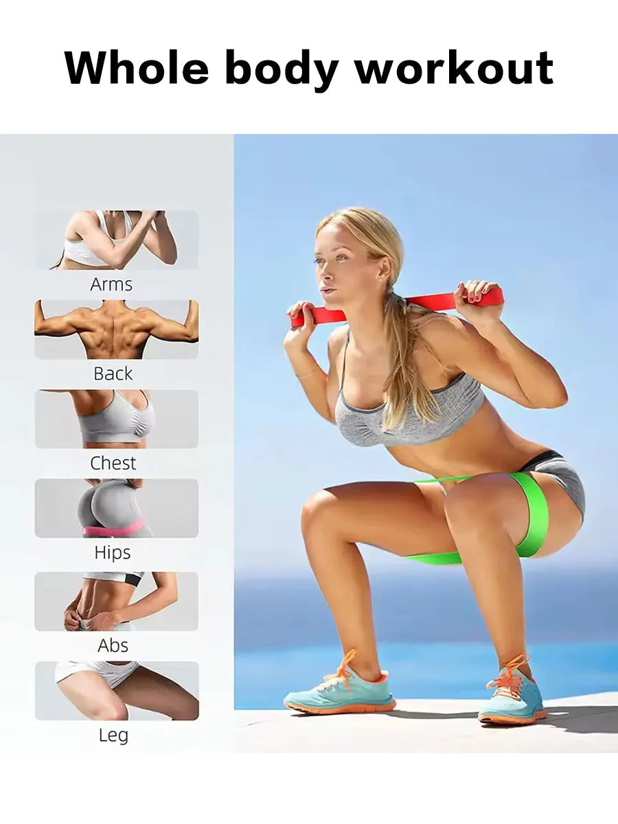 Resistance Exercise Bands Set