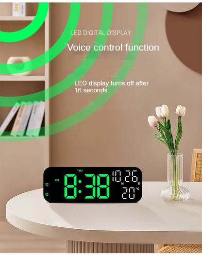 Digital LED Alarm Clock