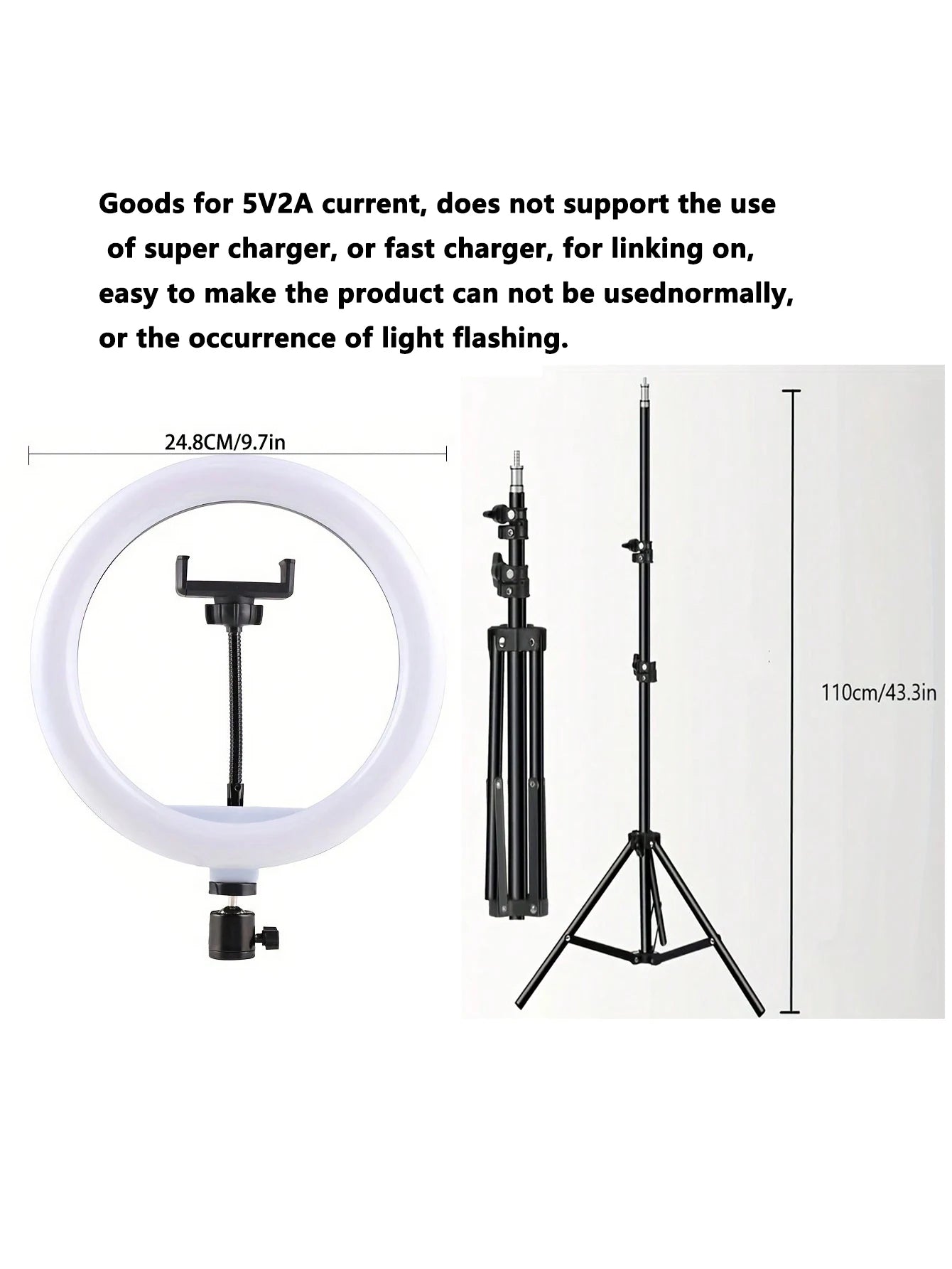 Live Streaming Ring Light Stand