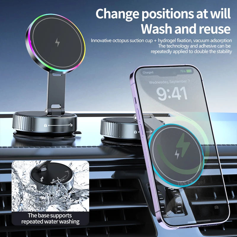 Magnetic Wireless Car Charger