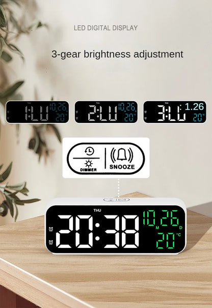 Digital LED Alarm Clock