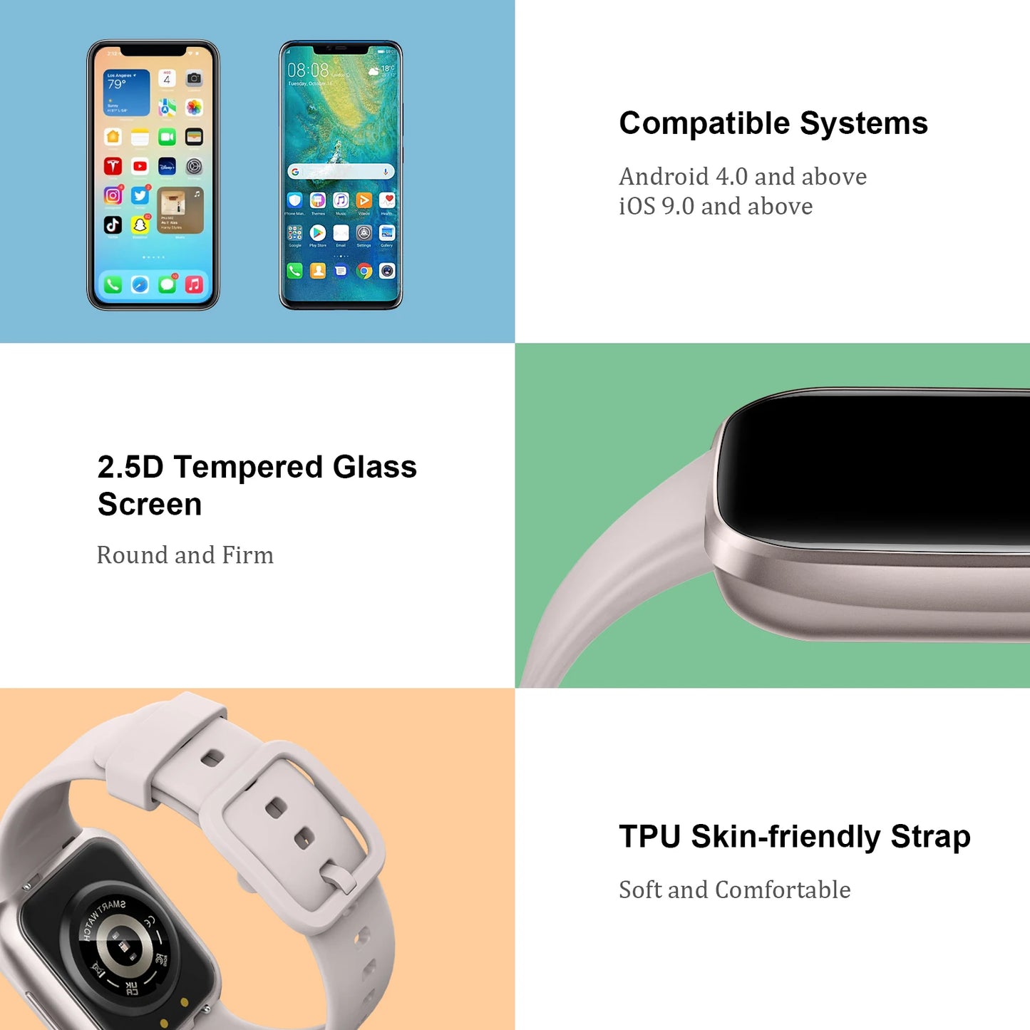 Smart Fitness Tracker Watch